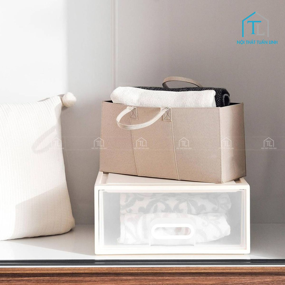 Tủ quần áo 2 cánh cửa lùa gỗ MDF vân gỗ óc chó cao cấp